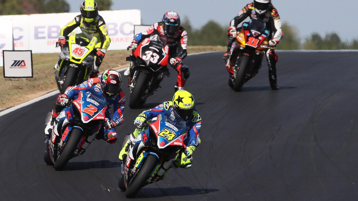 Moto America Suzuki Toni Elias